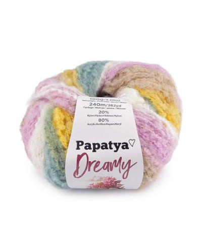 Fir de tricotat Papatya Dreamy 100 g - 1 buc. | Mimib
