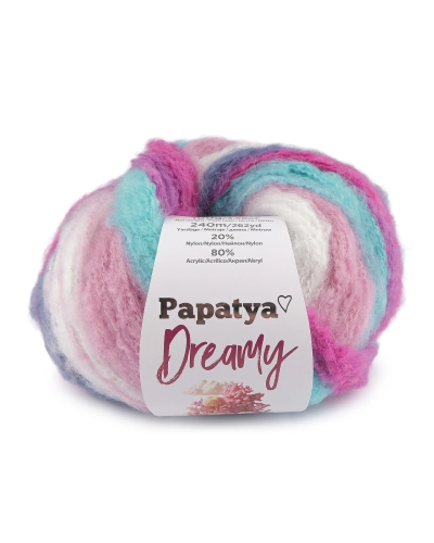 Fir de tricotat Papatya Dreamy 100 g - 1 buc. | Mimib