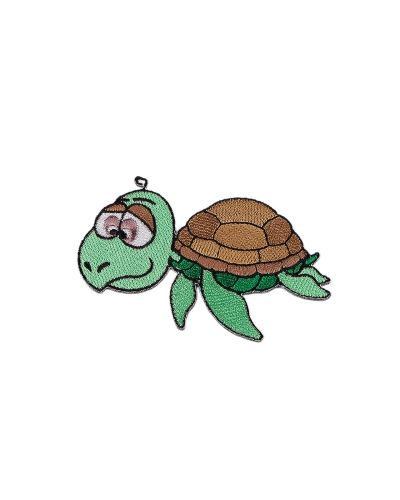Aplicație termoadezivă broască țestoasă, crocodil, delfin, rechin - 1 buc. | Mimib