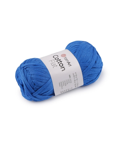 Fir de tricotat din bumbac Cotton Flat 50 g - 1 buc. | Mimib