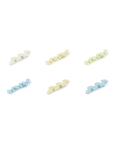 Kovová sponka do vlasov mašľa, listy - 1 ks | Mimib