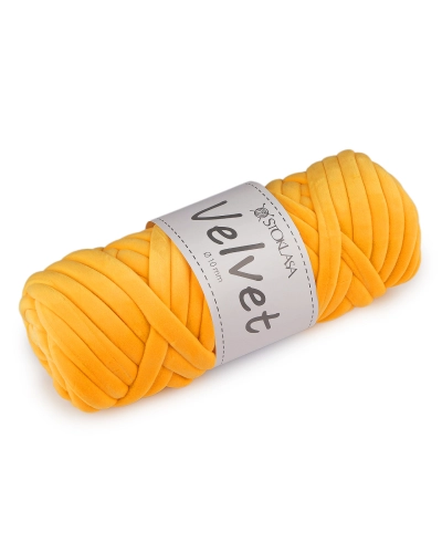 Priadza Marshmallow hrubá Velvet Ø10 mm 500 g - 1 ks | Mimib