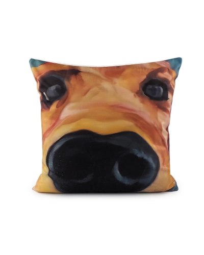 Față de pernă din catifea câine, pisică 45x45 cm - 1 buc. | Mimib