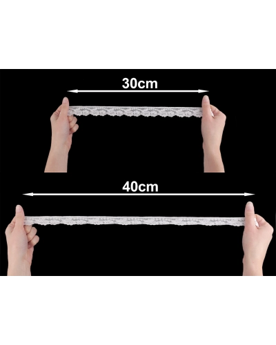 Dantelă elastică lățime 28 mm - 25.2 m | Mimib
