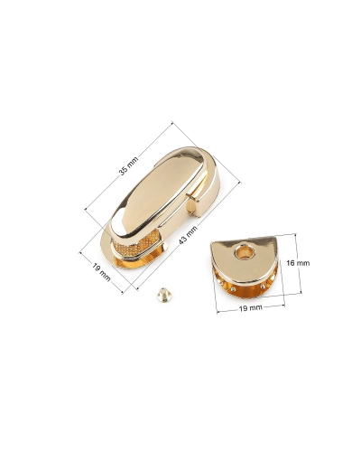 Închizătoare pentru geantă - 1 set | Mimib