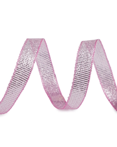 Panglică cu lurex, lățime 10 mm - 10 m | Mimib