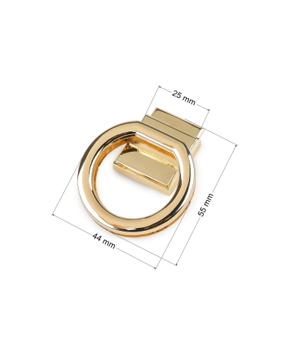 Închizătoare pentru geantă de mână 44x55 mm - 1 set | Mimib