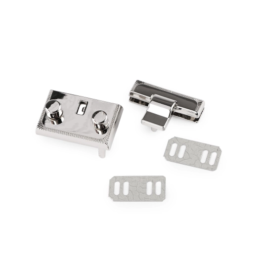 Închizatoare pentru geantă 34x36 mm - 1 set | Mimib