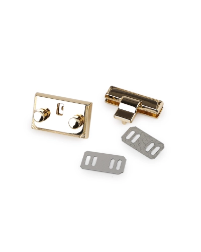 Închizatoare pentru geantă 34x36 mm - 1 set | Mimib