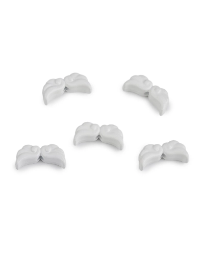 Piesă decorativă aripi de înger lăcuite 6x12 mm - 5 buc. | Mimib