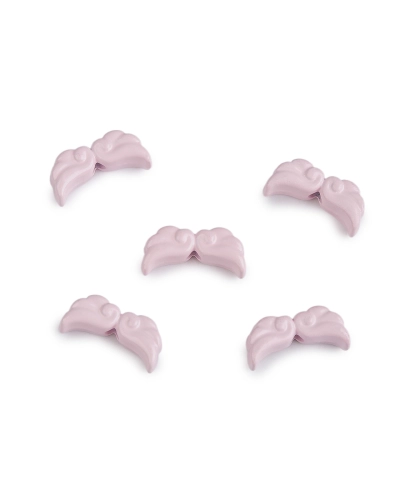 Piesă decorativă aripi de înger lăcuite 6x12 mm - 5 buc. | Mimib