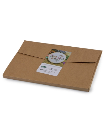 Set cadou de broderie pentru copii cu motiv preimprimat - 1 buc. | Mimib
