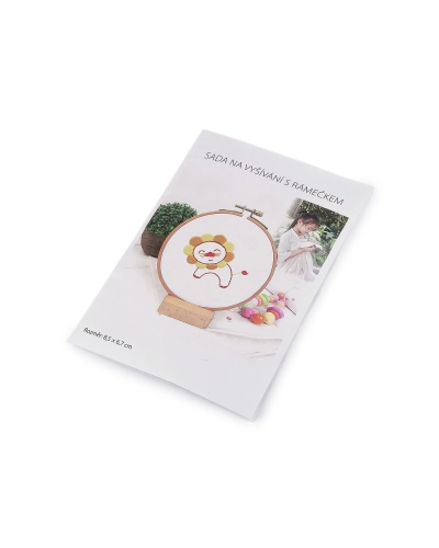 Kit de brodat pentru copii cu ramă - 1 set | Mimib