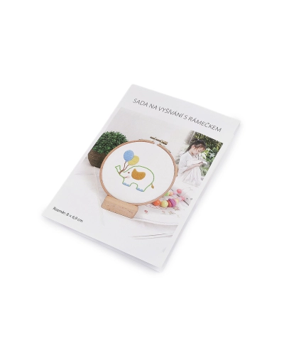 Kit de brodat pentru copii cu ramă - 1 set | Mimib