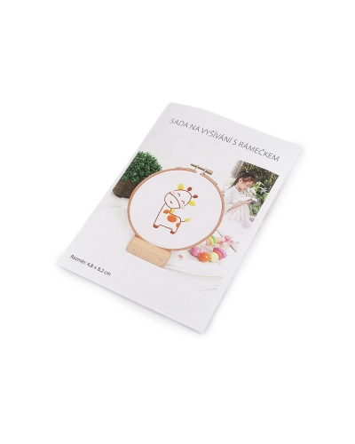 Kit de brodat pentru copii cu ramă - 1 set | Mimib
