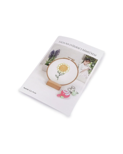 Kit de brodat pentru copii cu ramă - 1 set | Mimib
