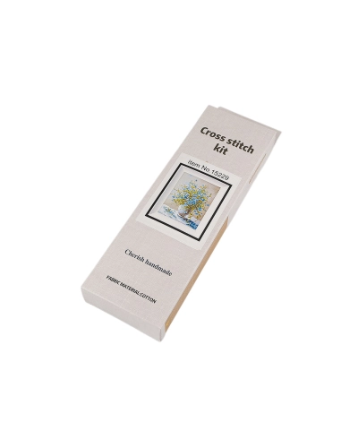 Kit de broderie cu motiv preimprimat - 1 buc. | Mimib