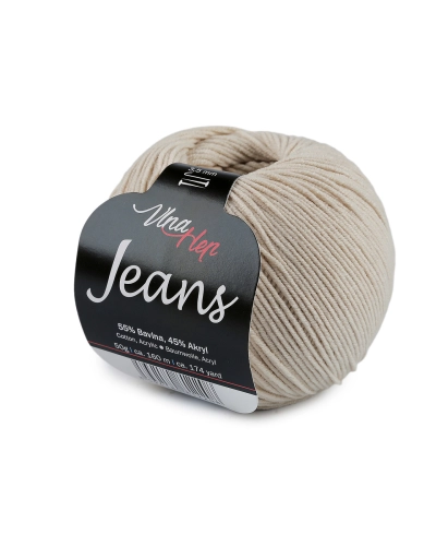 Fir de tricotat Jeans 50 g - 1 buc. | Mimib