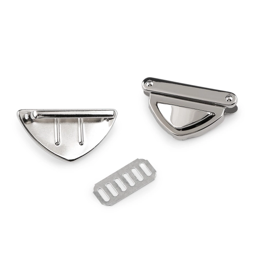 Închizătpare pentru geantă 42x27 mm - 1 set | Mimib