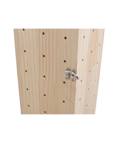 Stand din lemn pentru ațe, rotativ, cu spațiu de depozitare, înălțime 44 cm - 1 buc. | Mimib