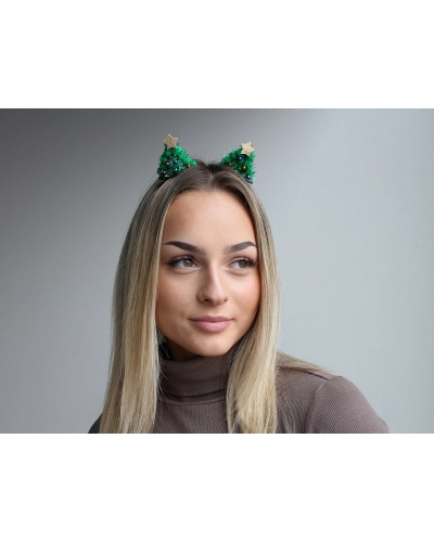 Agrafe de păr pentru petrecere, brad de Crăciun - 1 pereche | Mimib
