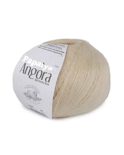 Fire de tricotat Papatya Angora 100 g - 1 buc. | Mimib