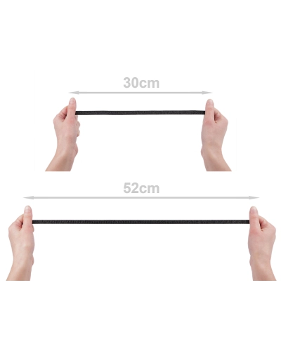 Elastic cu lurex pentru lenjerie lățime 10 mm - 13.5 m | Mimib