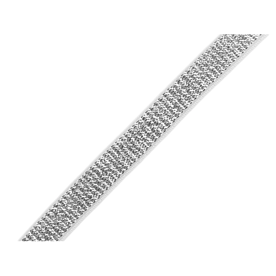 Elastic cu lurex pentru lenjerie lățime 10 mm - 13.5 m | Mimib
