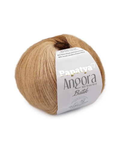 Fire de tricotat Papatya Angora Batik 100 g - 1 buc. | Mimib