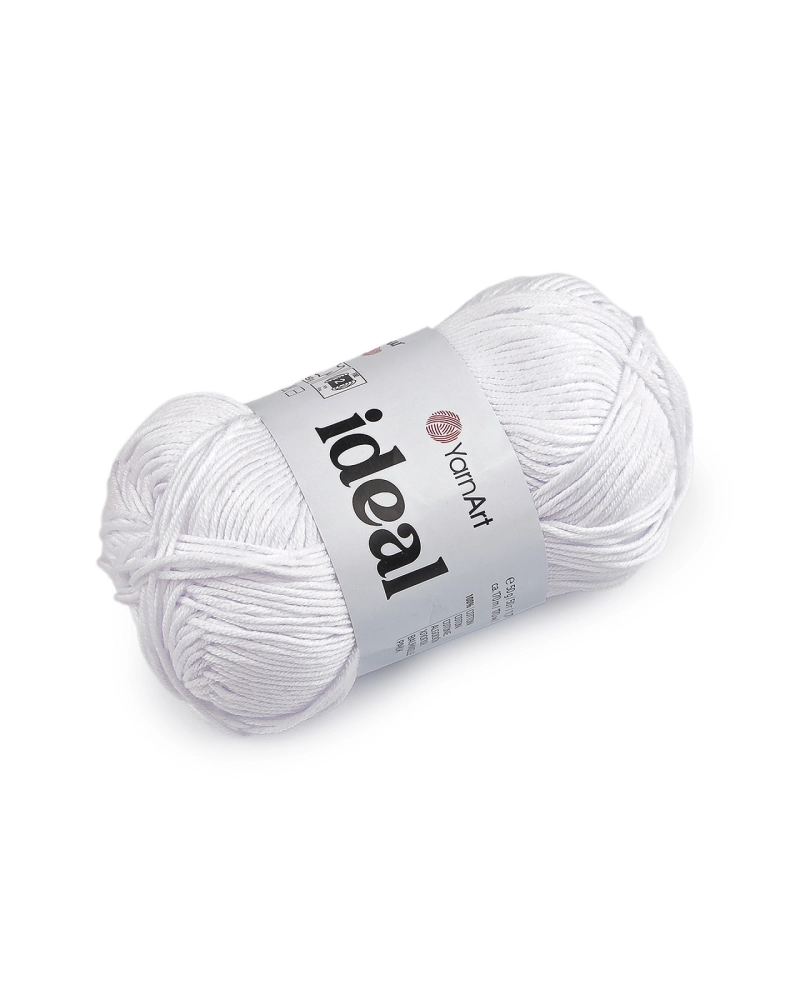 Fir de tricotat din bumbac Ideal 50 g - 1 buc. | Mimib