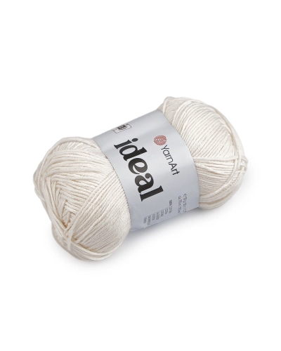 Fir de tricotat din bumbac Ideal 50 g - 1 buc. | Mimib