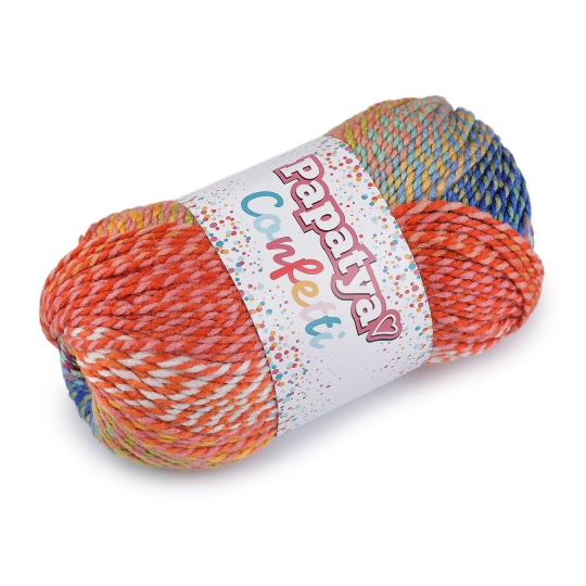 Fire de tricotat Papatya Confetti 100 g - 1 buc. | Mimib