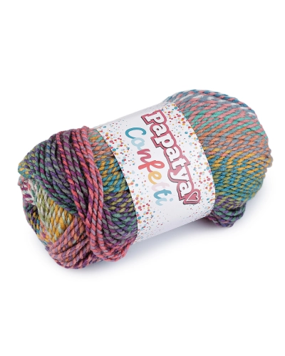 Fire de tricotat Papatya Confetti 100 g - 1 buc. | Mimib