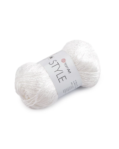 Fir de tricotat din bumbac Style cu fibră de viscoză 50 g - 1 buc. | Mimib