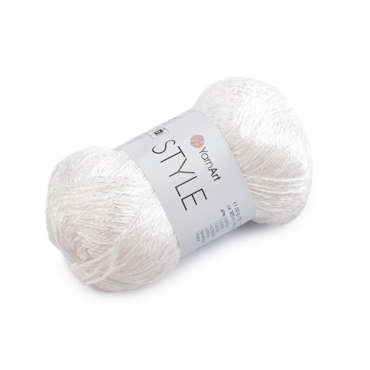 Fir de tricotat din bumbac Style cu fibră de viscoză 50 g - 1 buc. | Mimib