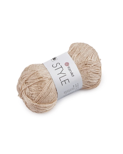 Fir de tricotat din bumbac Style cu fibră de viscoză 50 g - 1 buc. | Mimib