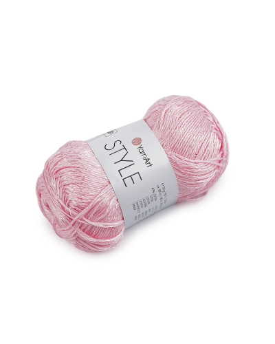 Fir de tricotat din bumbac Style cu fibră de viscoză 50 g - 1 buc. | Mimib