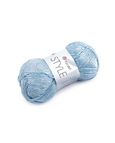 Fir de tricotat din bumbac Style cu fibră de viscoză 50 g - 1 buc. | Mimib