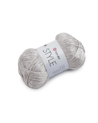 Fir de tricotat din bumbac Style cu fibră de viscoză 50 g - 1 buc. | Mimib