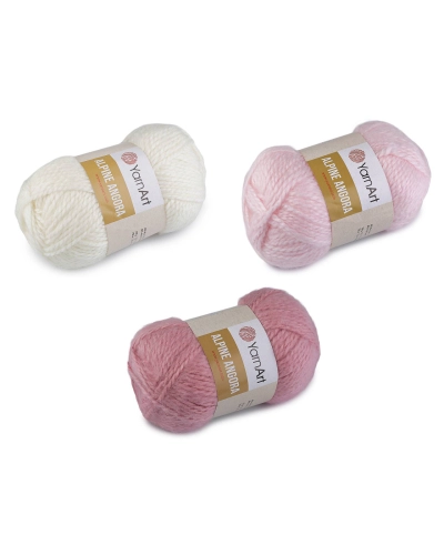 Fir de tricotat Alpine Angora 150 g - 1 buc. | Mimib