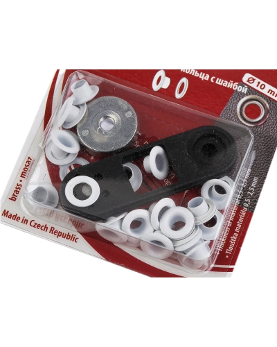 Ocheți / capse Ø interior 5,5 mm / Ø exterior 10 mm - 1 blister | Mimib