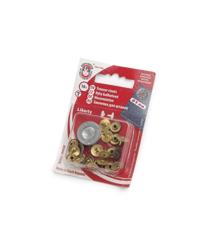 Copcă / închizătoare pentru pantaloni / blugi Ø9 mm - 1 card | Mimib