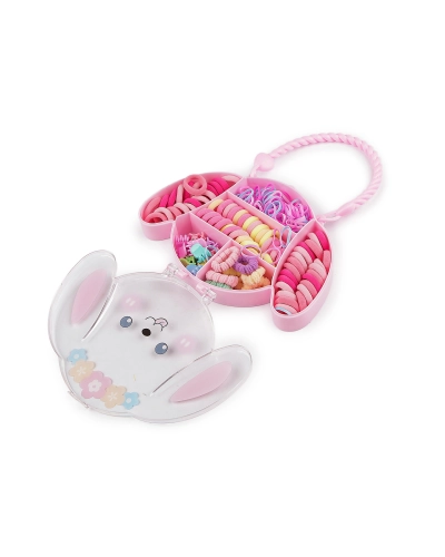 Mini elastice și agrafe de păr în cutie - 1 set | Mimib