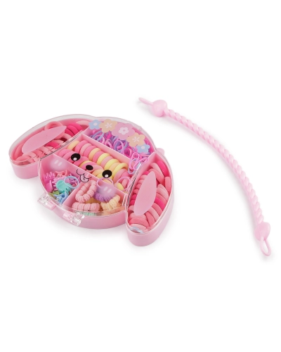 Mini elastice și agrafe de păr în cutie - 1 set | Mimib