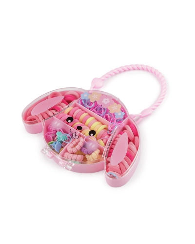 Mini elastice și agrafe de păr în cutie - 1 set | Mimib