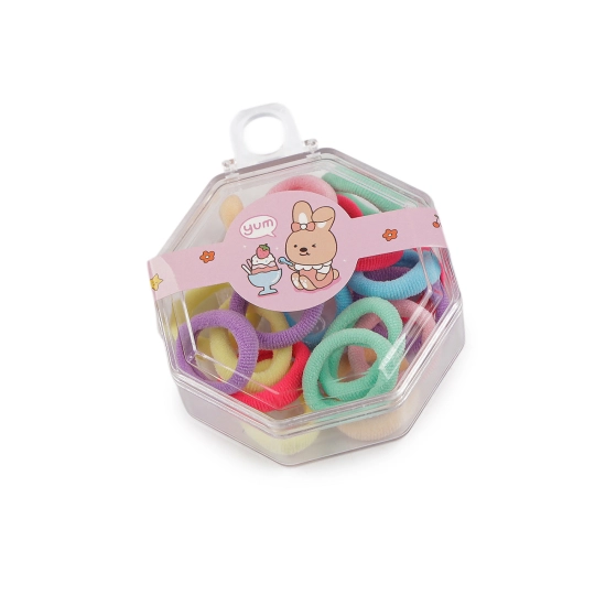 Mini elastice de păr în cutie - 1 cutie | Mimib