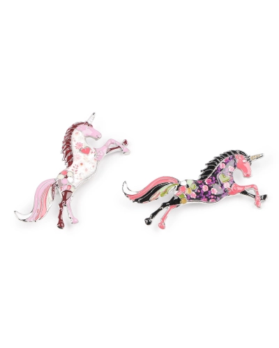 Broșă unicorn - 1 buc. | Mimib