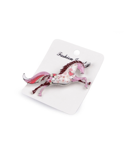 Broșă unicorn - 1 buc. | Mimib