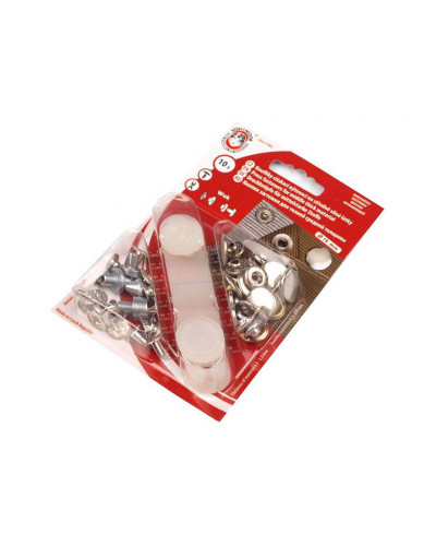 Capse metalice cu aplicator, Ø15 mm | Mimib