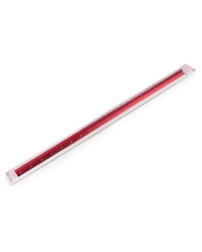 Trojhranné hliníkové pravítko dĺžka 60 cm - 1 ks | Mimib